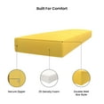thumbnail image 7 of Covers & All Sunbrella Bench cushion, 5″ High-Density Foam, Water Resistant Outdoor Bench Cushions, 7 of 7
