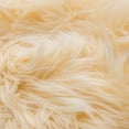thumbnail image 6 of Fluffy Area Rugs 2 x 5ft Soft Beige Yellow Shaggy Faux Fur Sheepskin Rug Comfortable Plush Carpet Bedroom Living Room Floor Mats, 6 of 7