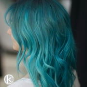 Keracolor Semi Permanent Hair Dye 3 in 1 Clenditioner, Teal, 12 fl oz