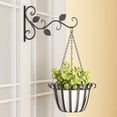 thumbnail image 2 of 2pcs Hanging Plant Wall Hook 3819cm Indoor Wrought Iron Wall Plant Stand With Screws For Plants Lanterns Bird Feeders Wind Chimes, 2 of 4