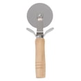 thumbnail image 3 of Toyvian Pizza Cutter with Wooden Handle, Non-Stick Blade, Kitchen Tool, Assorted Colors for Easy Slicing, 3 of 6