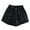 A-Black2565, variant on XIAONU Womens Sequin Shorts High Rise Side Pockets Shorts