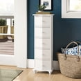 thumbnail image 2 of K and B Furniture Co Inc  Dark Cherry Wood Accent Cabinet, 2 of 2