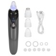 thumbnail image 1 of Extractor de espinillas Eliminación de espinillas Limpiador de poros facial eléctrico exfoliante con 3 sondas, 1 of 8