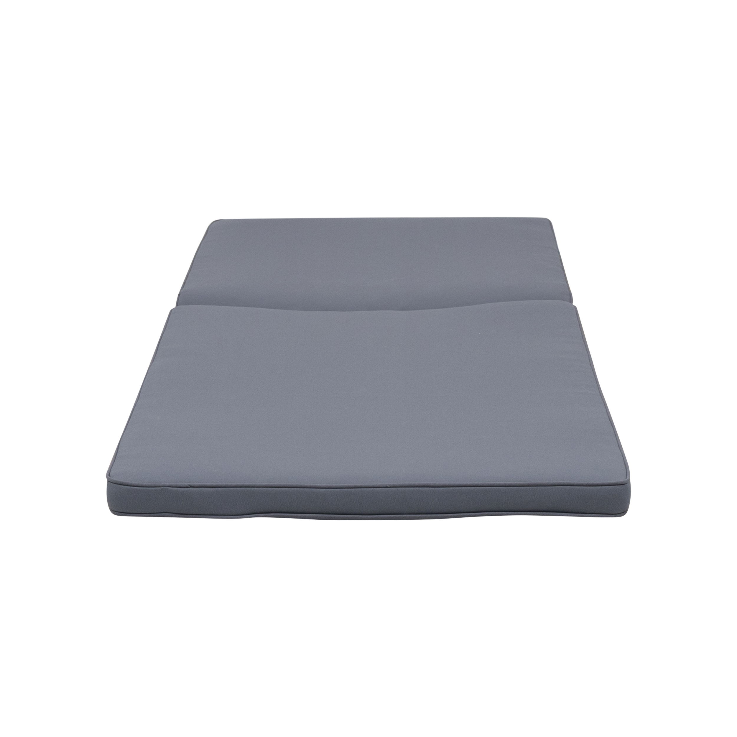 Teresa Outdoor Dark Gray Fabric Chaise Lounge Cushion - image 5 of 9