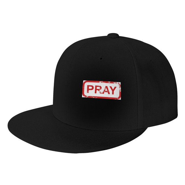 ZICANCN Pray Character Pattern Baseball Caps CCaps Asquettes de Camionneur pour Hommes et Femmes, Réglables et Respirantes Noir