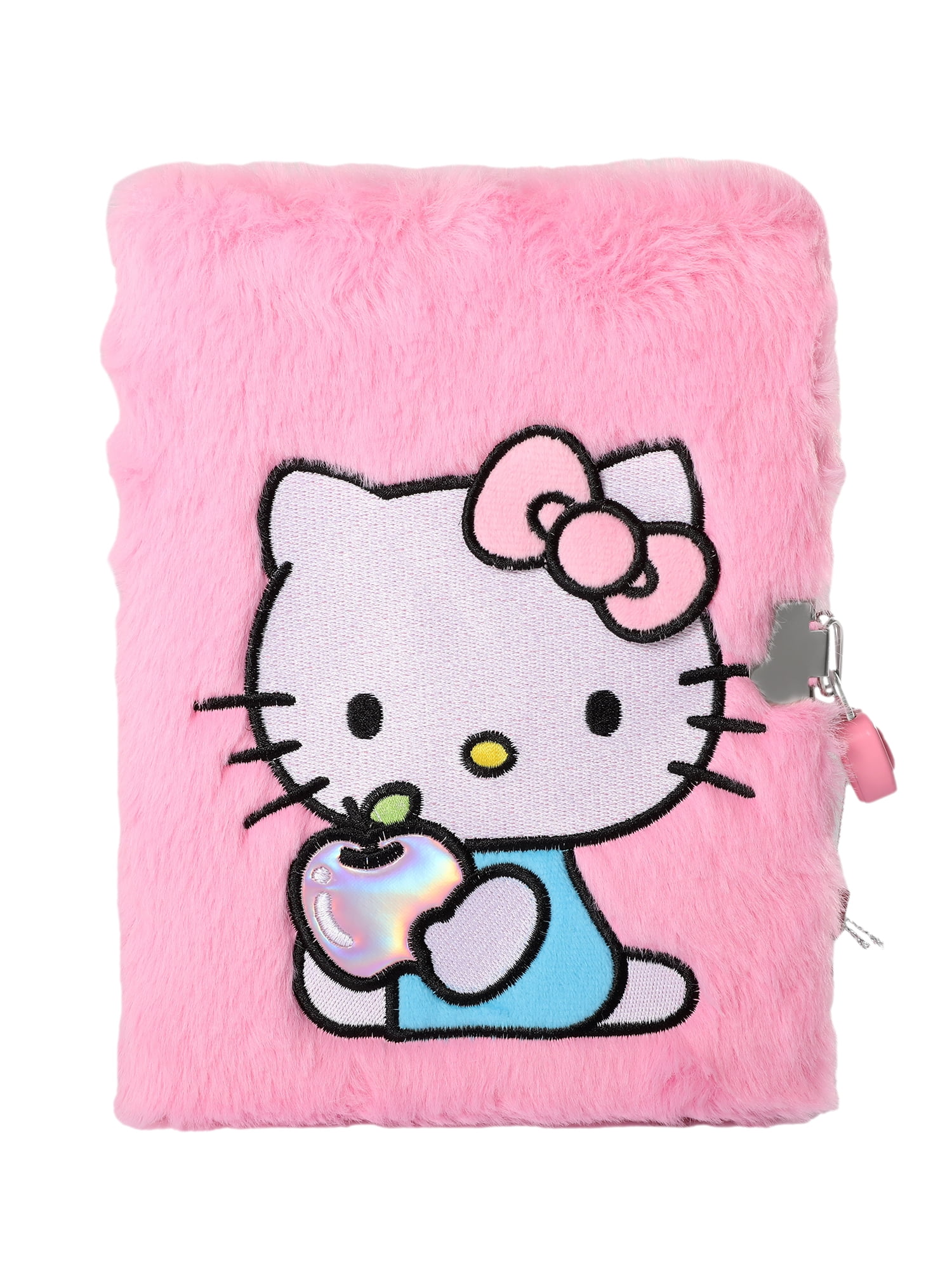 ゆっき☆ジャンクジャーナル雑記帳(お眠り猫ちゃん) 束帳　16冊 JYPS, Cat Diary with Lock and Keys, Plush Hardcover Fuzzy Notebook