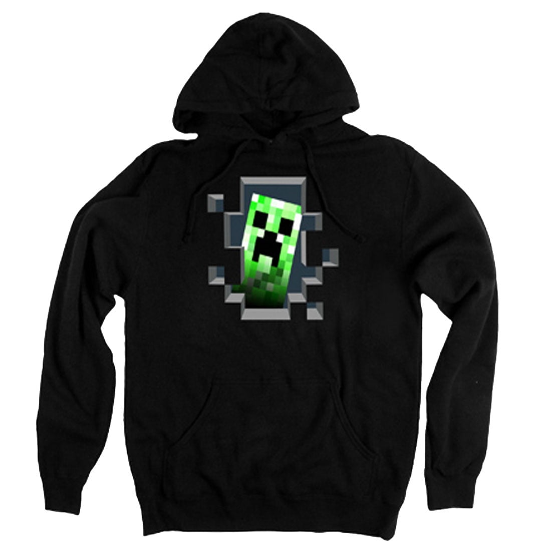 minecraft creeper hoodie walmart