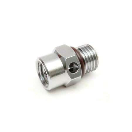 

HESITONE 180~200PSI Scuba Diving Back Flight First Stage Low Pressure Over Pressure BCD Exhaust for Valve Adapter 3/8-24 Connecto