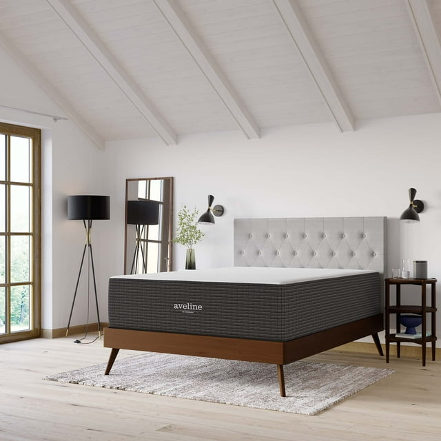 Modway Aveline Matelas Très Grand en Mousse Mémoire de 16 Pouces Blanc