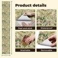 thumbnail image 5 of Farmhouse Peel and Stick Wallpaper Vintage Floral Bird Strawberries Earthy Tones Wall Mural 17.7in x 9.8ft Self Adhesive Removable Wall Paper Renter Friendly Wallpaper for Bedroom Cabinets, 5 of 8