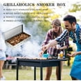 thumbnail image 7 of Smoker Box for Grill BBQ Wood Chips- Large Capacity Thick Stainless Steel Meat Smoky Flavor Smoker Box for Charcoal & Gas Grill, 7 of 7