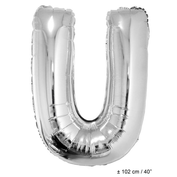 Balloon-Foil-Letter U-40"-Slv