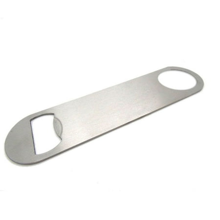 

unbranded Bottle Opener Stainless Kitchen Manual Double Head Cap Remover Portable Picnic Bartender Lid Removal for Hotel