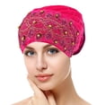 thumbnail image 2 of Womens Baseball Cap Lace Sequin Printed Beaded Solid Flat Design Casual Summer Dad Hat, 2 of 3