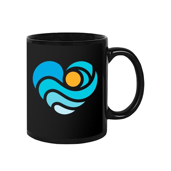Cute Heart Design Mug  -Image by Shutterstock,