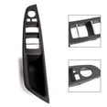 thumbnail image 1 of for BMW 5 series F10 F11 F18 RHD Black Front Inner Door Panel Handle Pull Trim, 1 of 5