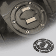 thumbnail image 7 of 2X 3D Carbon Fiber Tank Gas Cap Pad Filler Cover Sticker Decals for R1200RT K1200S F650 R1150 R//GT/ ALL,2 set x tank cap sticker,Carbon fiber color, 7 of 7