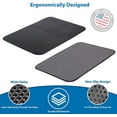 thumbnail image 3 of PAWBEE Cat Litter Mat, 30 x 24 Honeycomb Design Litter Mat, Double-Layer Cat Mat Litter Rug, 3 of 7