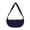 Blue, variant on Large Capacity Wide Shoulder Strap Nylon Crossbody Bag Women's Pleated Dumpling Bag Student Commuting Tote Bag