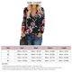 thumbnail image 4 of Tops de manga larga con cuello en V,Blusa de manga larga V Blusa casual de mujer Blusa de manga larga Diseño exquisito, 4 of 4