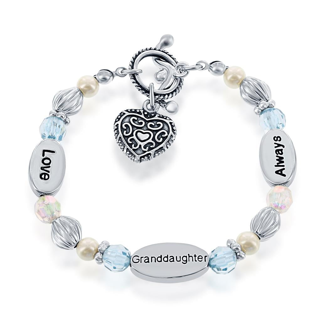 Pearl Bead Baby Girl Bracelet Pendant Bracelet Bangle Jewelry For Kids Gift OF 