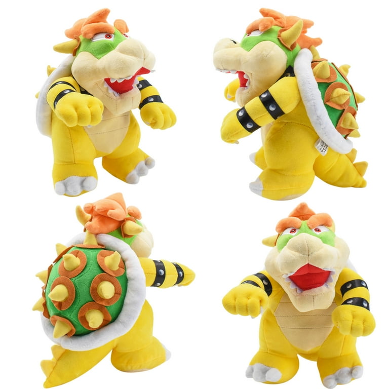 Super Mario Bros All Star Collection Stuffed Animals Plushie - Bowser King Anime Plush,10 Super Mario Bros All Star Collection Stuffed Animals Plushie - Bowser King Anime Plush,10