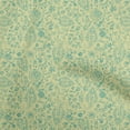 thumbnail image 1 of oneOone Cotton Poplin Olive Green Fabric Asian Floral Traditional Sewing Craft Projects Fabric Prints By Yard 42 Inch Wide, 1 of 4