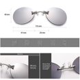 thumbnail image 4 of Gafas de sol nasales Gafas de sol retro de metal Matrix Mini gafas de sol para hombres y mujeres, 4 of 5