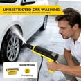 thumbnail image 5 of Portable Cordless Pressure Washer, 5-in-1 Nozzle, 1000 PSI High for Car, Patio, Garden, Camping Cleaning, 5 of 9