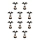 thumbnail image 1 of Kearding Candelabros de sombra impermeables de acero inoxidable para escena de Halloween espeluznante Vibe Candlestick C C 10piezas, 1 of 6