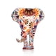 thumbnail image 1 of sweethay Broches Dibujos animados Animales Estilo retro Esmalte Solapa Pins Clips Elefante Type1 NO1, 1 of 6