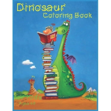 dinosaur coloring book for kids : Great Gift for Boys & Girls, Ages 4-8 (Paperback)