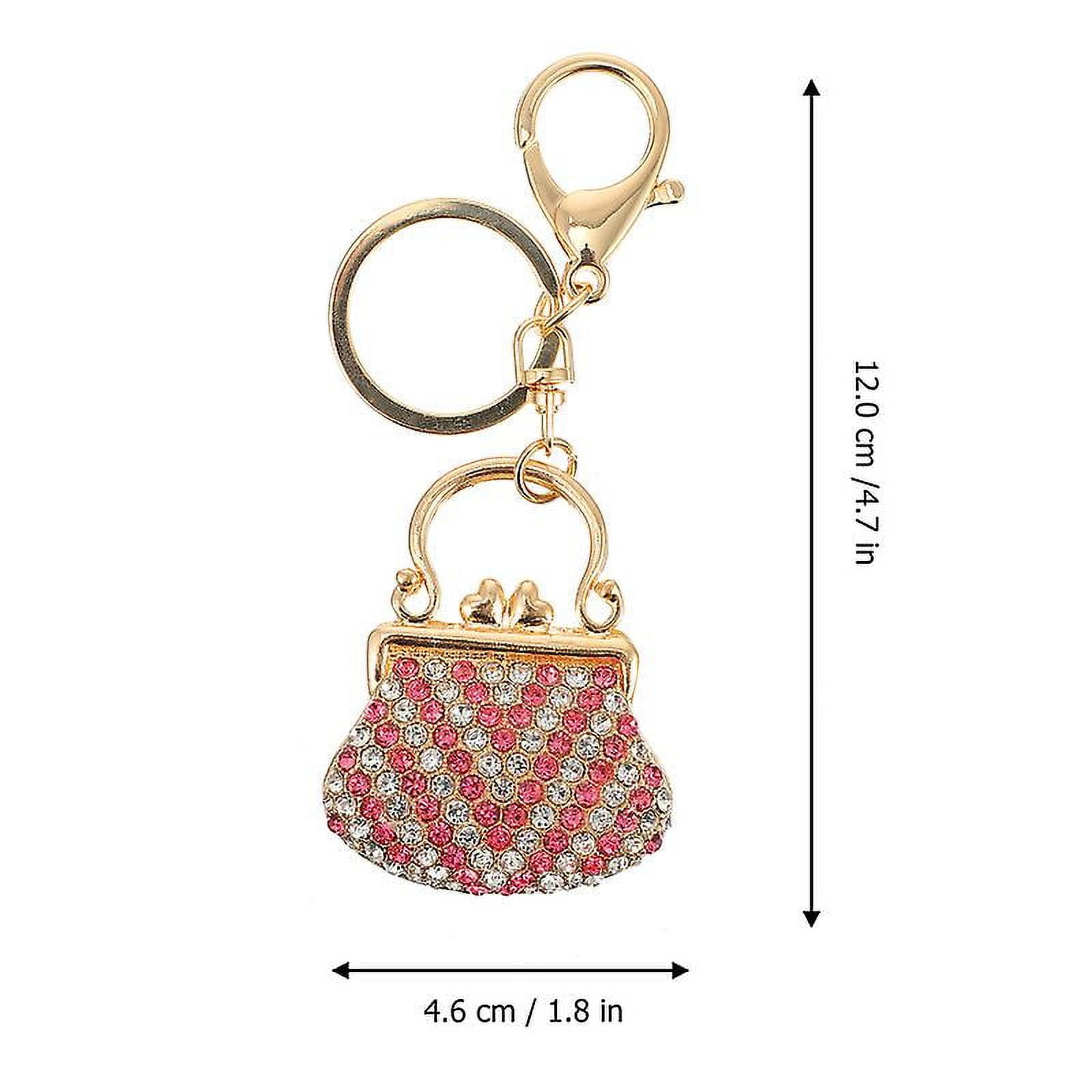 1pcs Alloy Diamond Key Ring