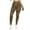 Coffee, variant on Leggings for Women High Waist Lifting Tummy Control Leopard Print Yoga Workout Pants