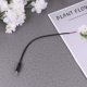 thumbnail image 4 of 10pcs 3.5mm macho a cable desnudo de extremo abierto mono 3.5mm enchufe jack conector cable de audio para auriculares auriculares auriculares micrófono (negro), 4 of 5