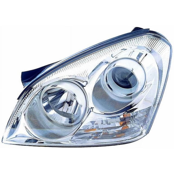 Left Driver Side Headlight Assembly - Compatible with 2007 - 2009 Kia Optima without Appearance Package (From 4/16/2007 Vehicle Production) 2008