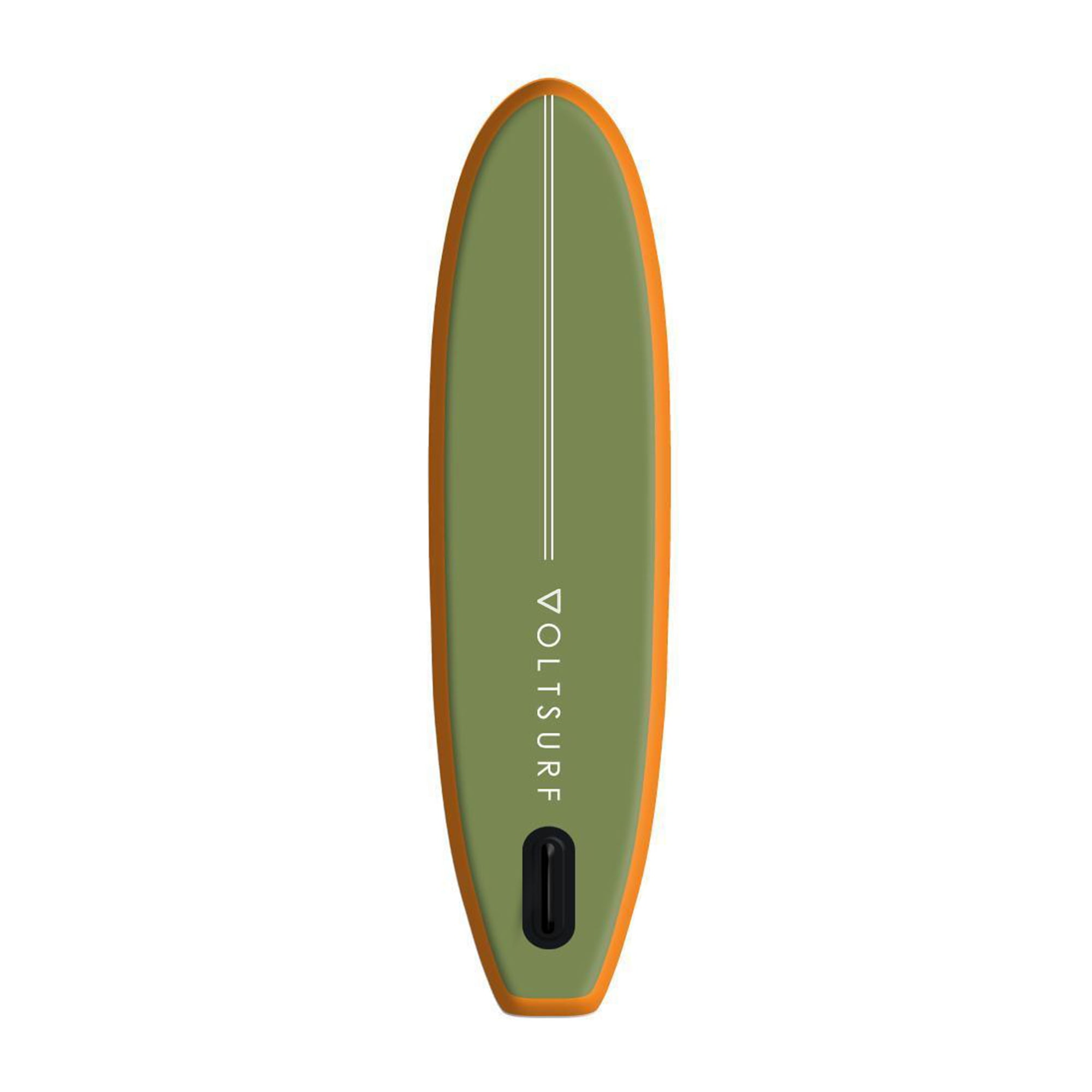 VoltSurf 10' Class Act Inflatable Stand Up Paddle Board Kit, Orange Rail