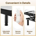 thumbnail image 4 of eChamp Electric Adjustable Bed Frame Twin Size,Adjustable Bed without Mattress,Head and Foot Incline,Remote Control, 4 of 8