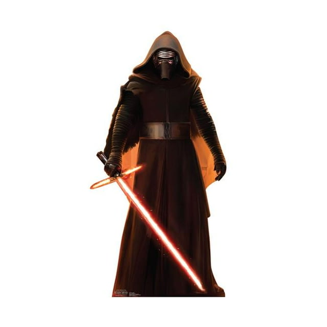 74 x 38 Po Kylo Ren - Star Wars VII - la Force Réveille le Standup en Carton