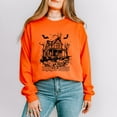 thumbnail image 6 of Haunted House Pumpkins And Bats - Sweatshirt, 6 of 12