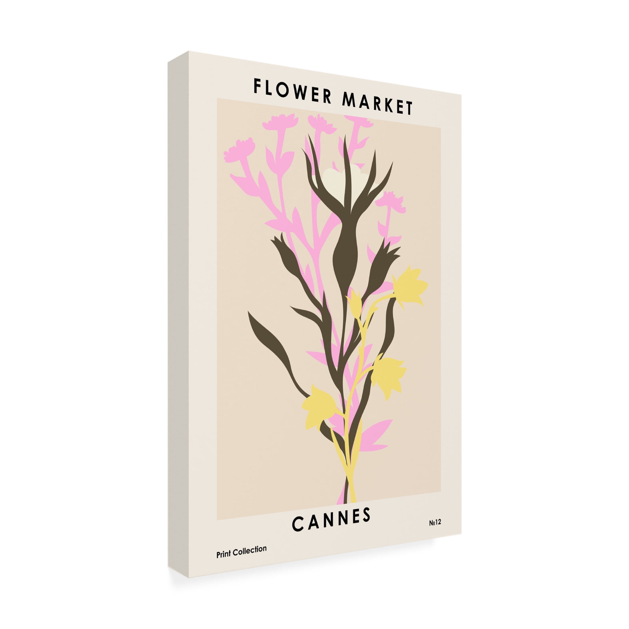 Trademark Fine Art NKTN Flower Market Cannes Canvas Wall Art