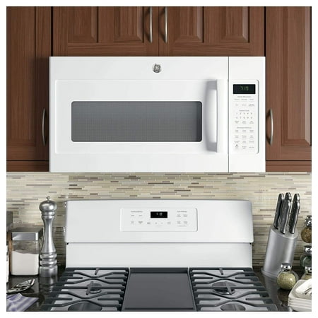 GE - 1.9 Cu. Ft. Over-the-Range Microwave with Sensor Cooking - White