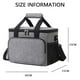 thumbnail image 2 of Bolsa de almuerzo aislada para mujeres, bolsa térmica para almuerzo a prueba de fugas con correa para el hombro, loncheras para adultos para hombres para el trabajo/picnic,, 2 of 6