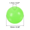 thumbnail image 2 of Uxcell Fishing Bead Lure Rigging Beads for Catfish Punch Bait Rigs Freshwater Saltwater Green 10mm, 2 of 7