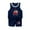 Dark Blue, variant on YuYuBao Toddler Boys Tank Tops Breathable Basketball T Shirts Clothes Summer Sports Football Suit Boys