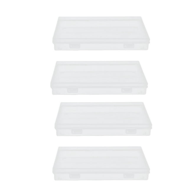 Organizador de Almacenamiento, Caja de Almacenamiento Duradera Portátil 4pcs multipósito para cuentas para joyas para la deicina para el hogar para la artesanía