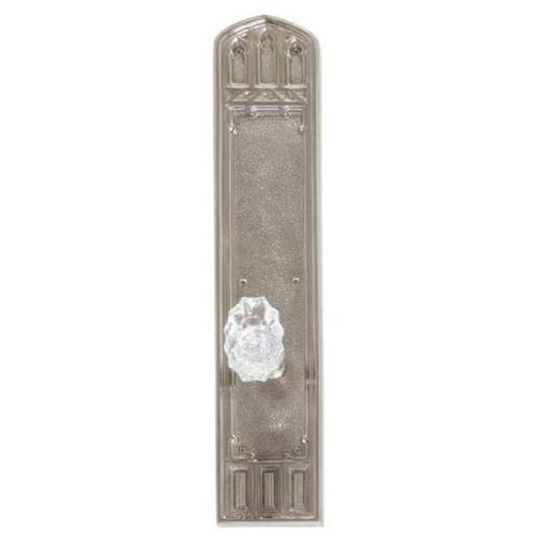 Interior Door Plate Privacy Set 2 75 In Backset Aged Brass Walmart Com Walmart Com
