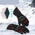 thumbnail image 4 of Motorcycle Heated Gloves Winter Heated Gloves Warm Waterproof Rechargeable ,Easy to Use, 4 of 6
