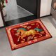thumbnail image 4 of Alfombra de Piso de Baño Alfombra Absorbente 60x40cm / 23.6x15.7In Multicolor de Rebaño para Navidad Alfombra de Baño, 4 of 6